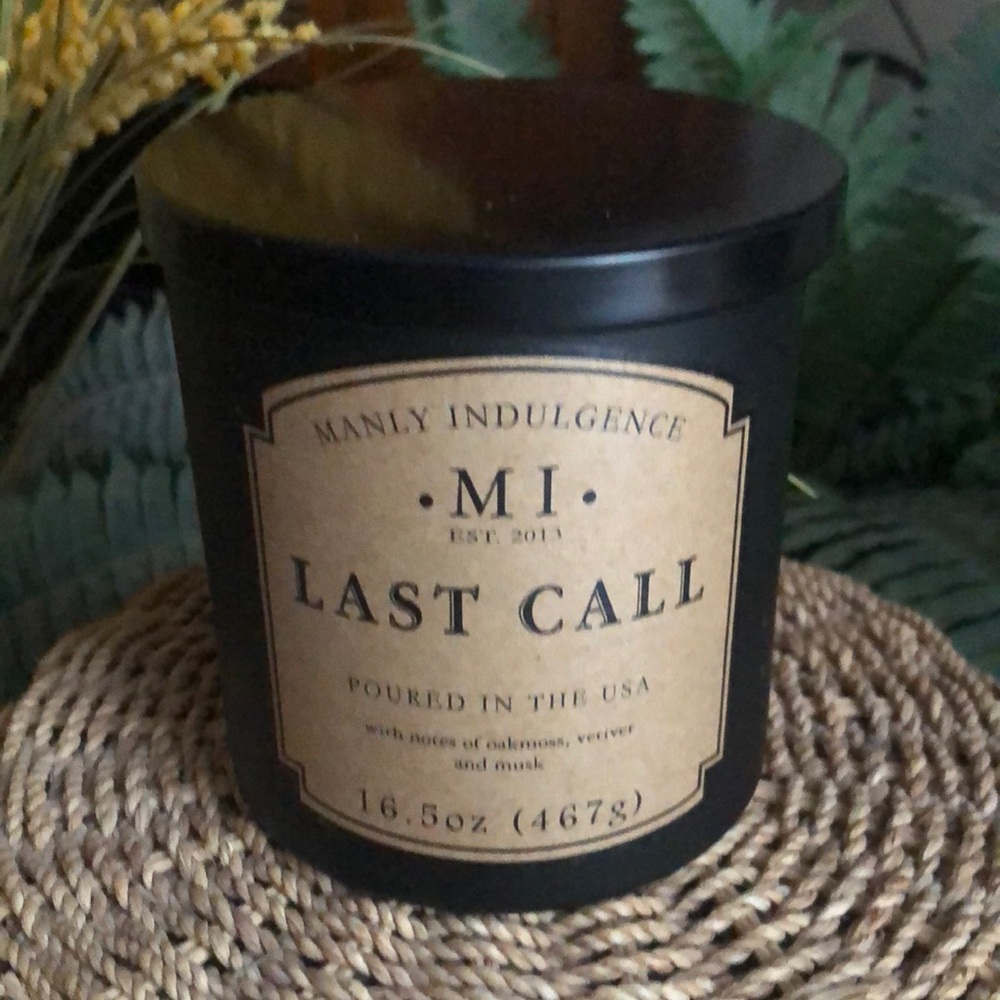 Manly Indulgence Candle Last Call